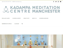 Tablet Screenshot of kmcmanchester.org